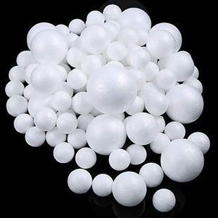 Foam Ball Round Ball White Solid Round Styrofoam Ball Foam Small Particle Material
