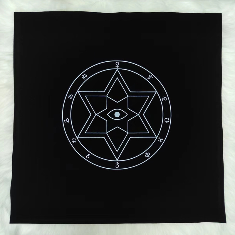 El ojo de Dios de franela 50*50cm