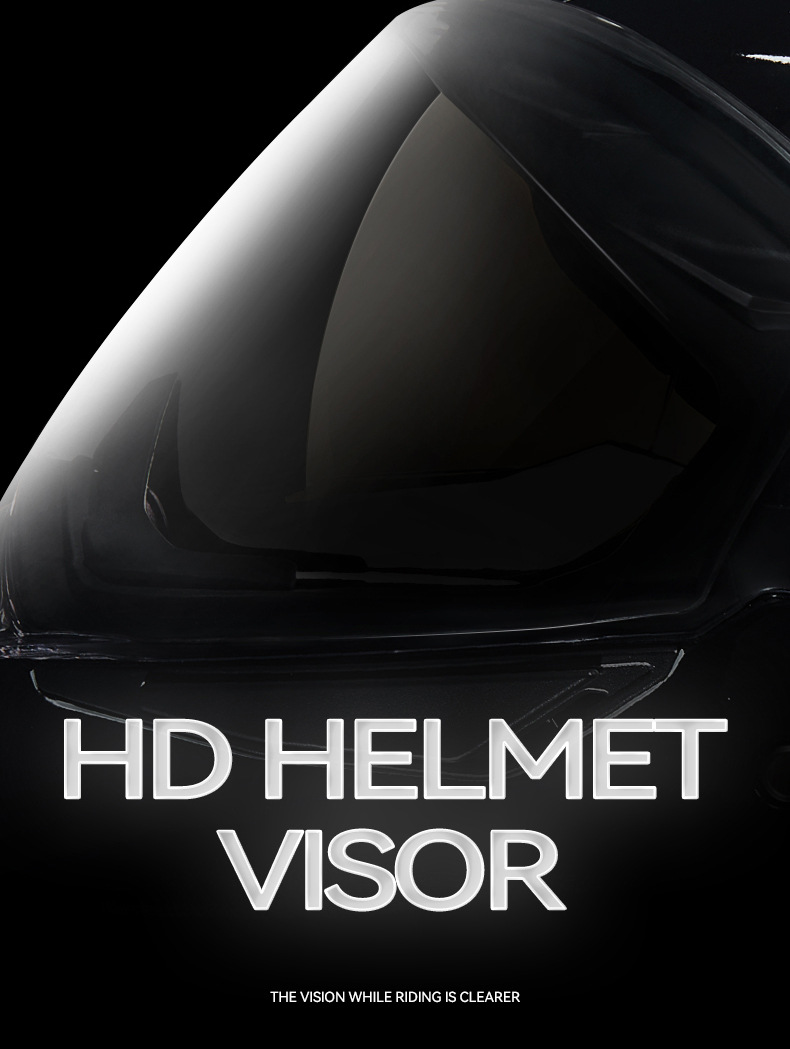 RNG New National Standard Motorcycle Helmet Full-Face Helmet for Men and Women with Dual Visors, Ventilation, Sun Protection, and Tail Light for Electric Vehicles