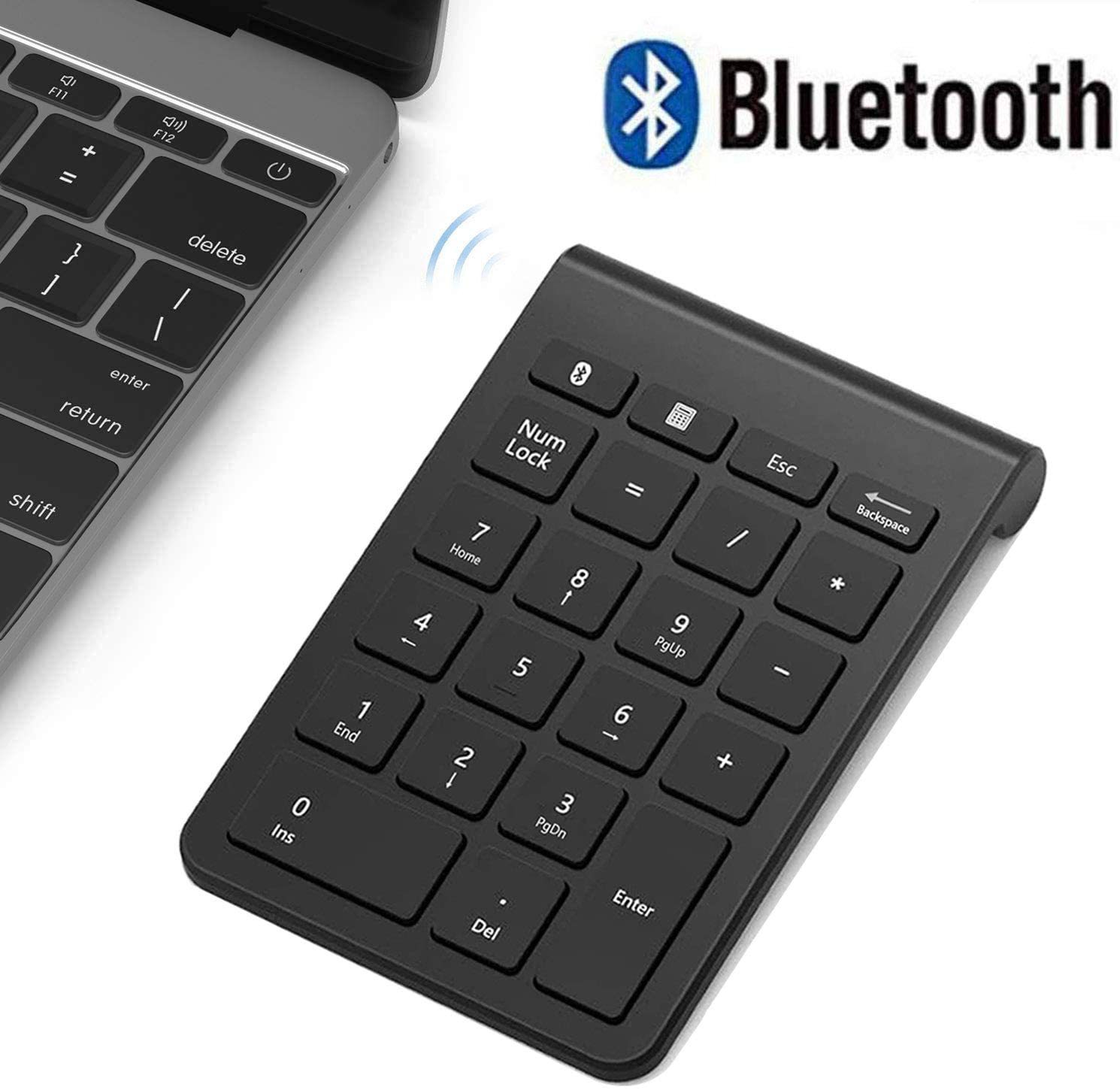 Fábrica en stock al por mayor 22 clave inalámbrico Bluetooth 5,0 teclado numérico aplicable a la contabilidad financiera stock teclado de la computadora