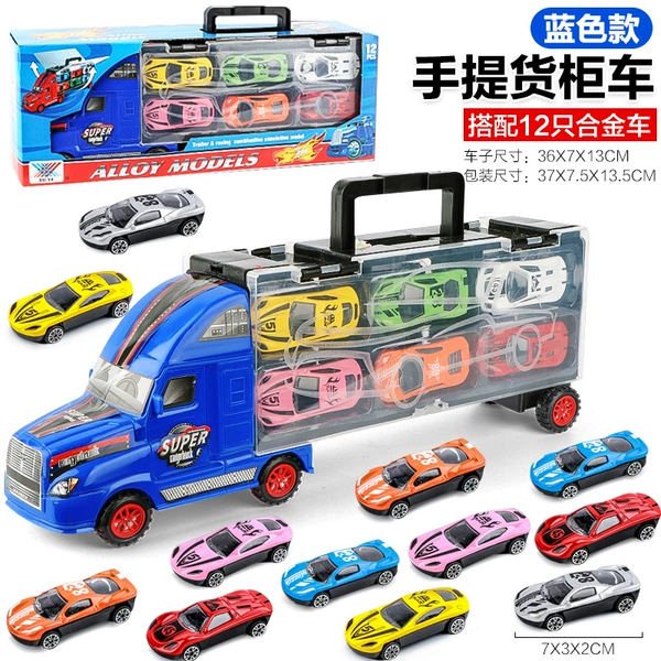 Blue alloy car, 528G