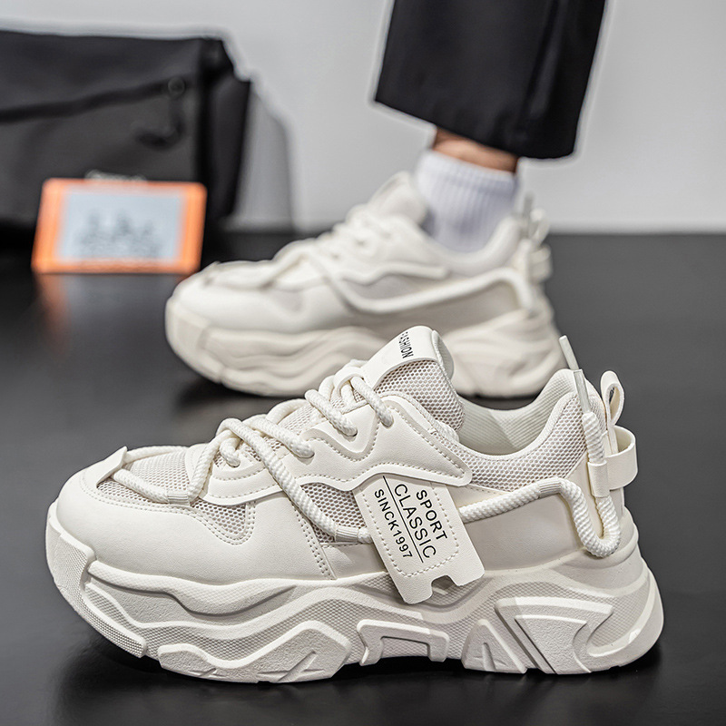 Men's autumn white breathable fashionable universal trend sneakers…