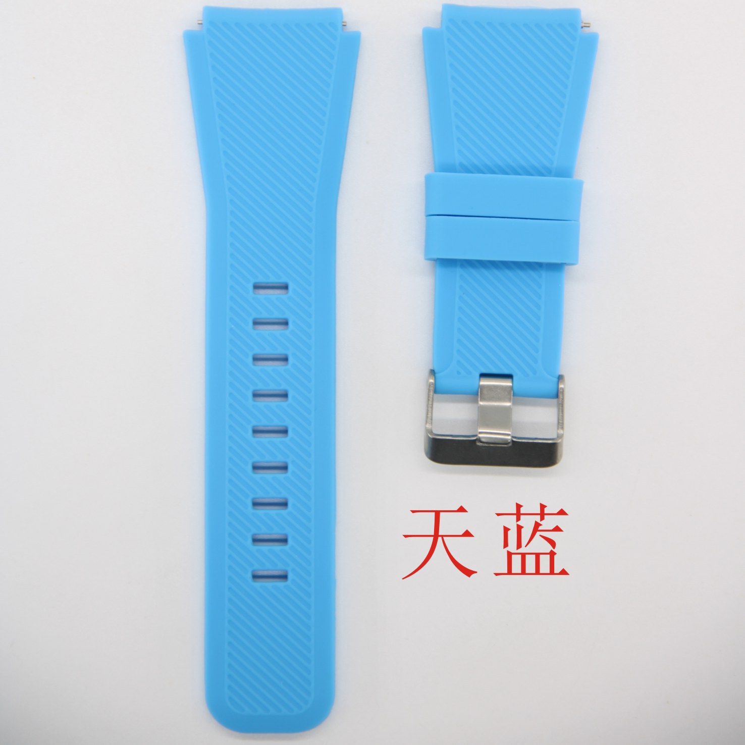 Para Samsung reloj Galaxy 3 Watch/3 engranaje S3 22mm moda correa de silicona