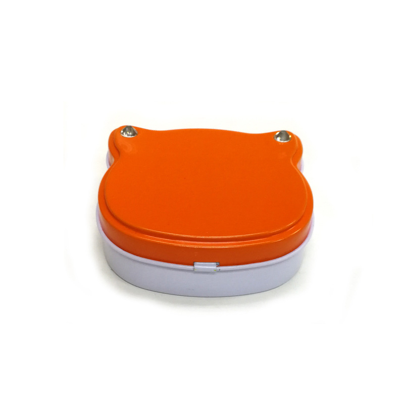 创意造型铁盒翻盖假睫毛铁盒 隐形眼镜铁盒洗眼液铁盒收纳盒