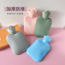 热水袋注水暖腰热敷肚子女生用暖手宝防爆加厚pvc灌水毛绒热水袋