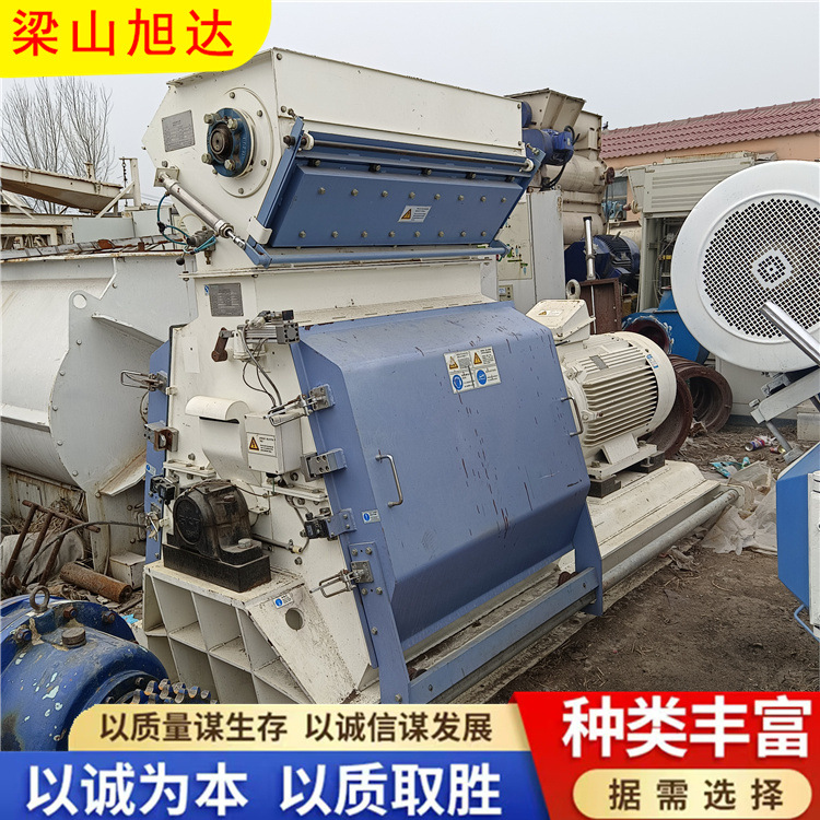 二手锤片饲料粉碎机 水滴式粉碎机 大豆粉碎机 粉碎设备效率高