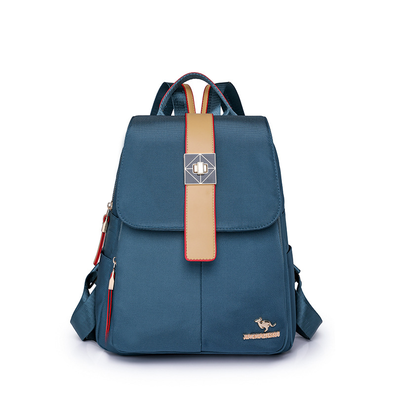 2024 nuevas mujeres ocasionales Oxford tela mochila moda tendencia de gran capacidad al aire libre viaje mochila