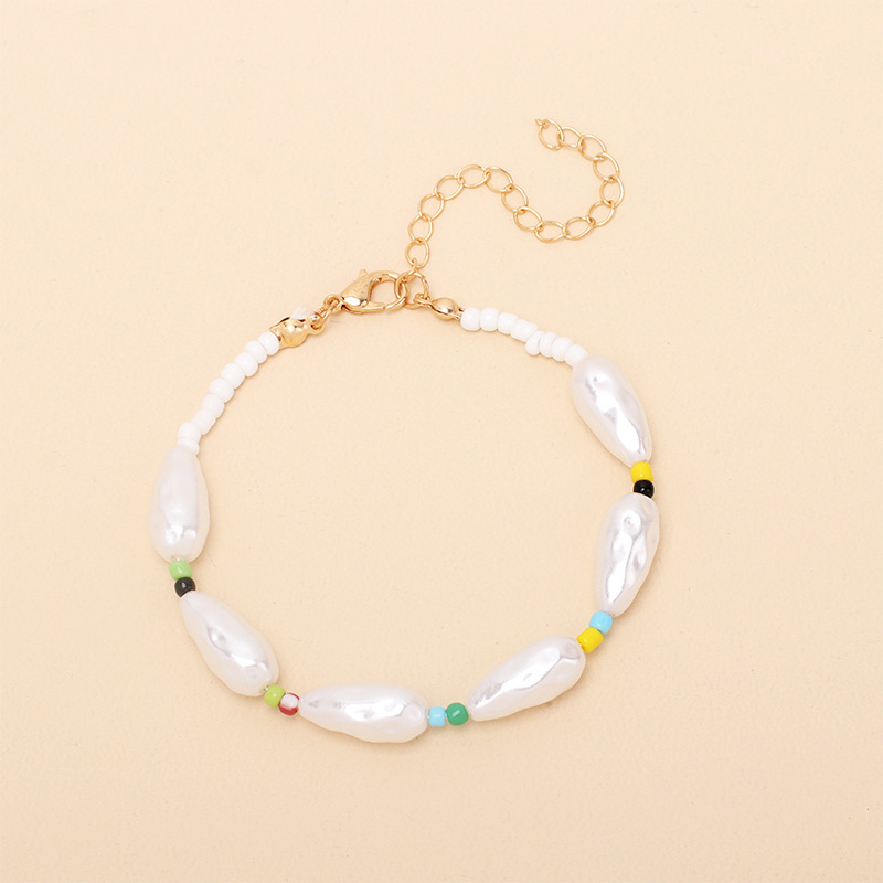 9g Weight Necklace Classification Wedding, Travel Occasion Women'S Gender Baroque Irregular Pearl Necklace Bracelet Combination Set Wholesale 6