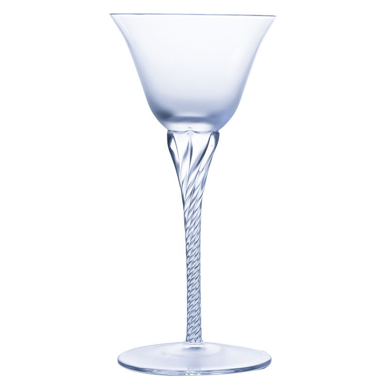 Taza de cóctel de vidrio creativo combinación de personalidad de taza Martini taza red taza de pie alto taza conjunto de taza de champán