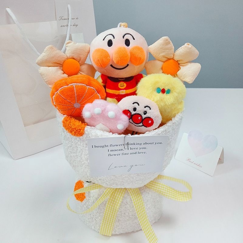 Muñecas Kulomi flores de flores muñecas regalo de cumpleaños para chicas peluche lindo para la novia amiga del maestro día del maestro