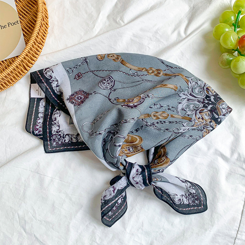 70*70 algodón suave y lino agradable para la piel transpirable 100% algodón protector del cuello bufanda cuadrada pañuelo todo fósforo nuevo bufanda bufanda de seda mujer