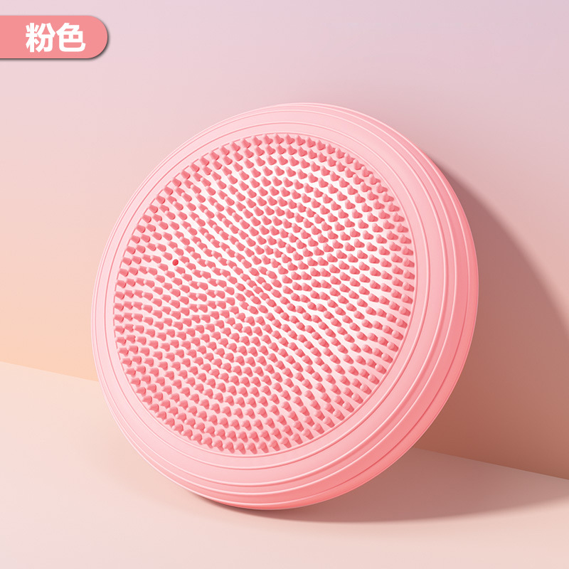 Cojín inflable de equilibrio para yoga – disco de entrenamiento y rehabilitación, con función de masaje