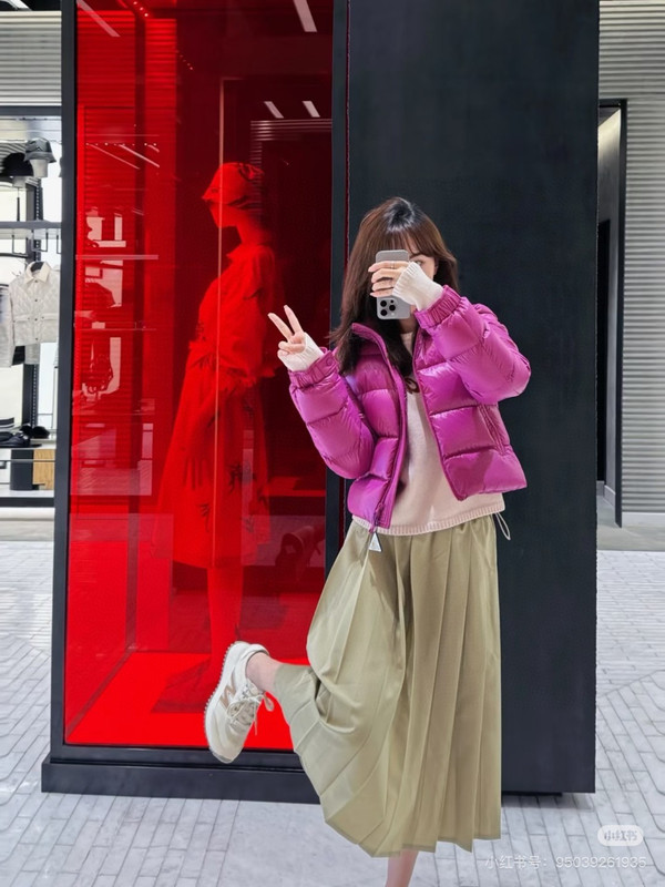 高品质 NFC芯片 M家25s新款女士短款时尚百搭羽绒服个性韩版外套|undefined