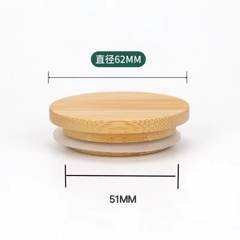 メーカー卸売キャンドルカップパインウッド竹蓋シリコンリングシール蓋手作りワックス容器キャンドルホルダーカップ蓋|undefined