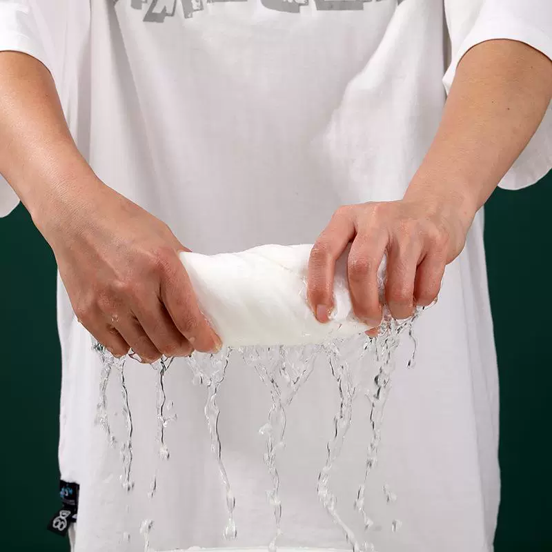 Disposable handheld big bath towel for traveling, increased thickness, water absorbent