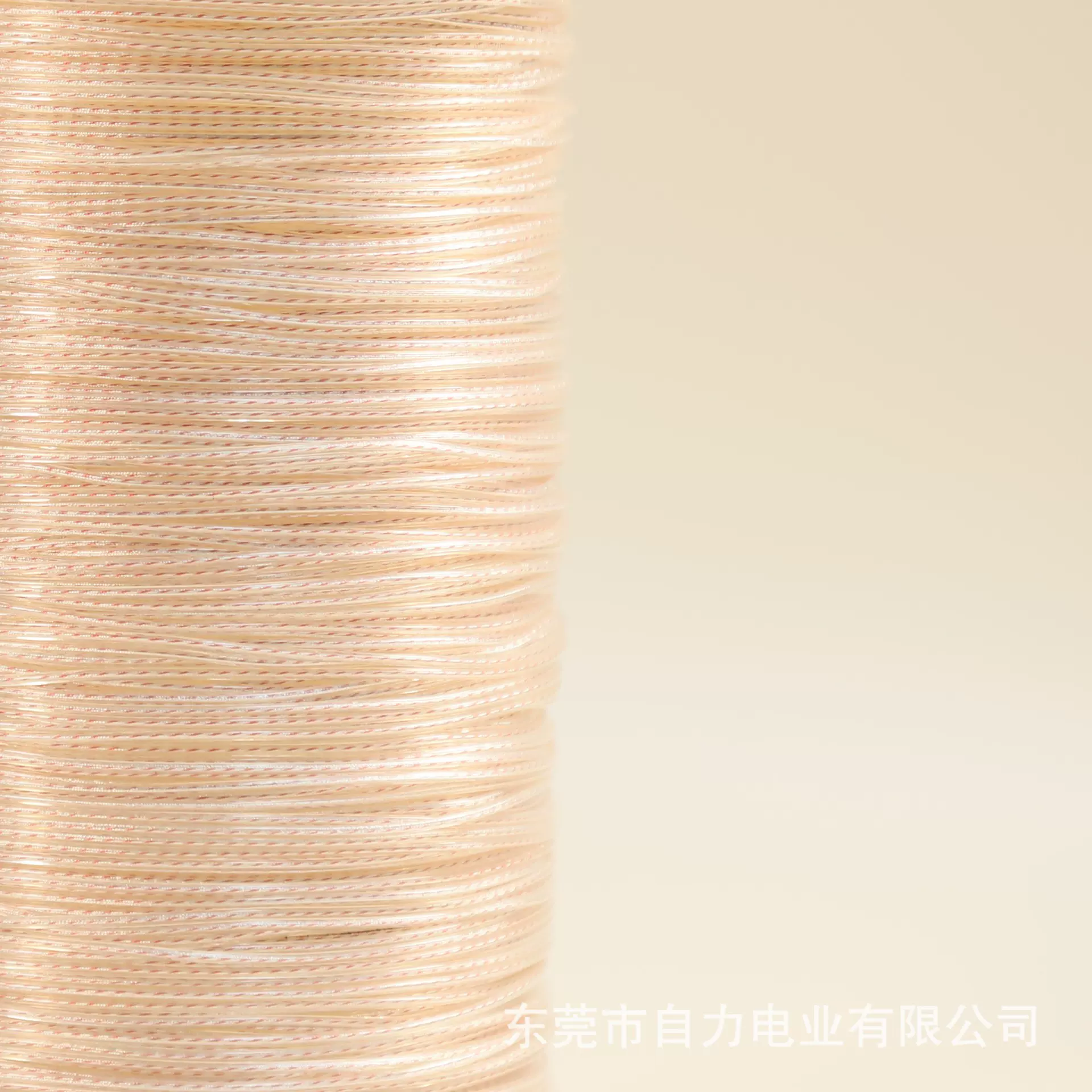 单支红白色二芯镀银透明PA耳机升级HiFi音频延长线音频线材