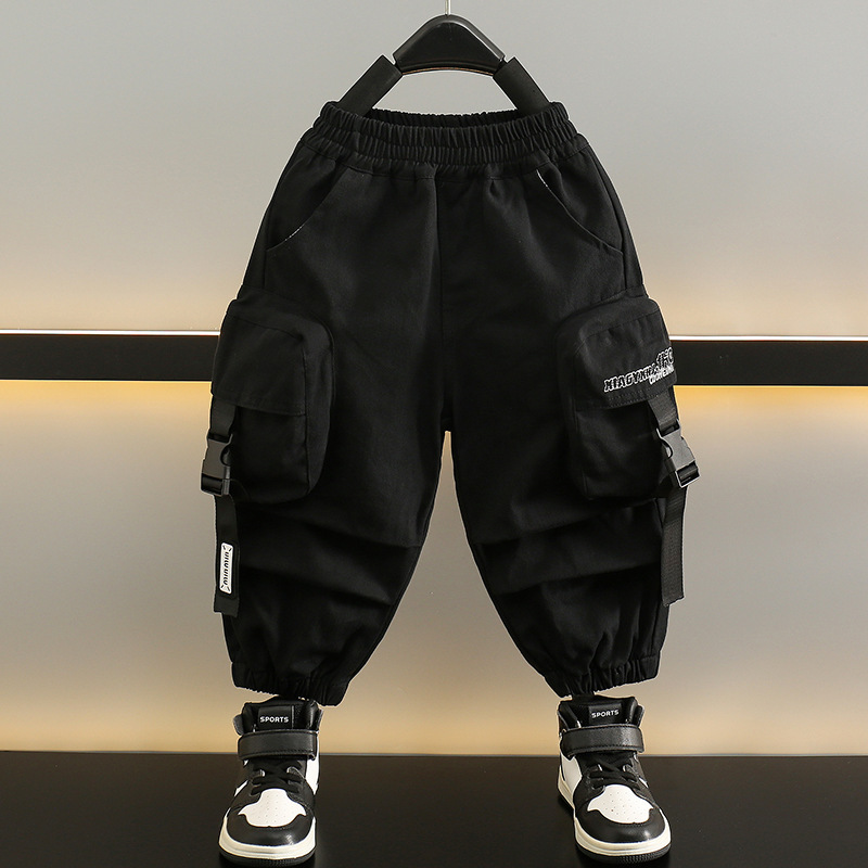 子供服男の子のごろつきのハンサムなズボン|undefined