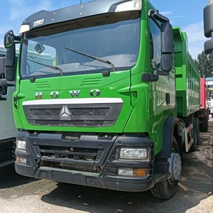 Refurbished Exported Used Heavy-Duty Truck Howo TX430 Rear Eight-Wheel Dump Truck for Construction Waste Hauwo Dump Truck