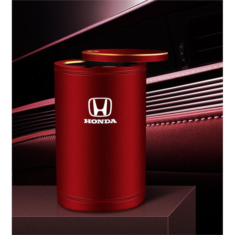Honda For Honda Civic CRV Accord Vezel Fit Aluminum Alloy Ashtray Car (Car ashtray) - red-standard