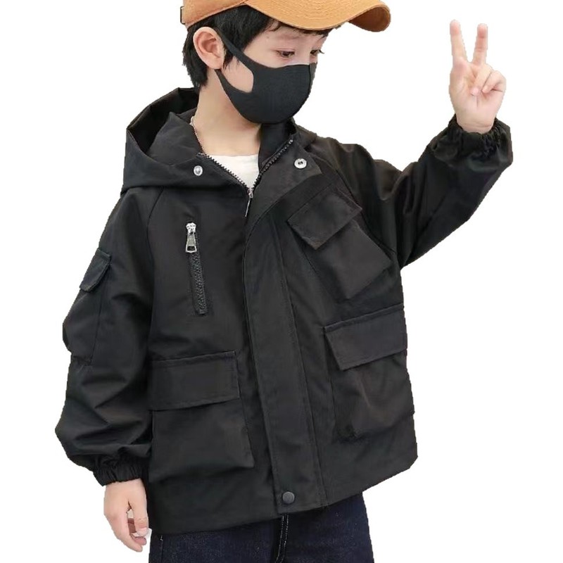男童风衣春装外套2025新款儿童夹克帅气炸街中小童男孩衣服春秋款|undefined