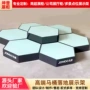 六角商超定制带灯展柜
