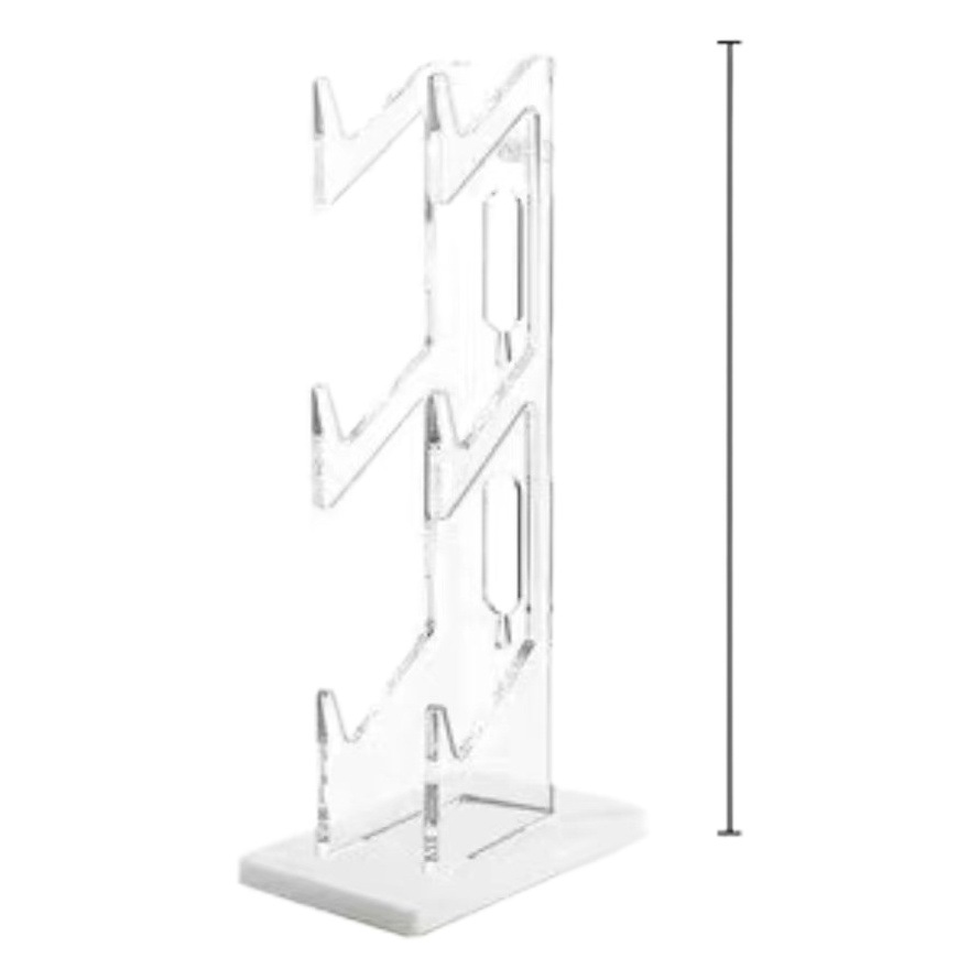 Soporte de exhibición inalámbrico neutral del juego del soporte de exhibición de escritorio del soporte de exhibición de acrílico GamePad de 3 capas PS4