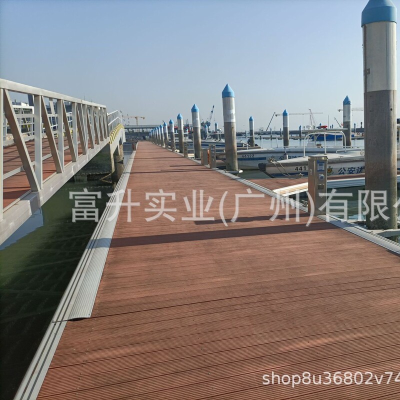 Frame Steel Structure Dock Aluminum Alloy Steel Structure Water Dock Floating Dock Floating Box Assembled Yacht Dock