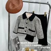Осенний пиджак, корейский стиль, Chanel стиль, западный стиль