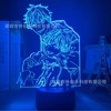 Night light, creative touch LED table lamp, 3D, remote control