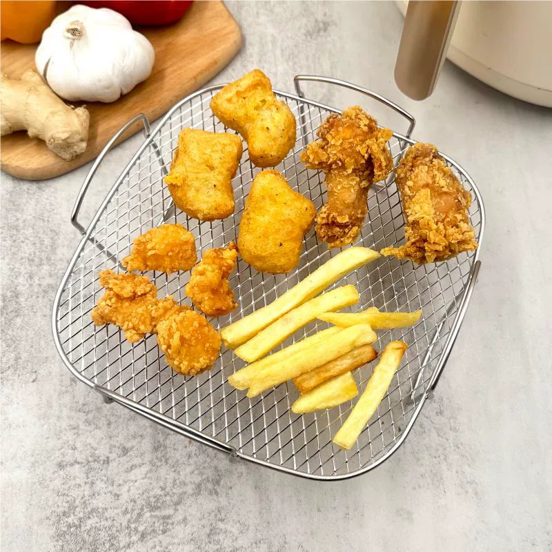 Нержавеющая сталь, железные жареные куриные крылышки, закусочный гриль, креативная картофель фри, жареная еда, закуски, западный ресторан, специальный гриль