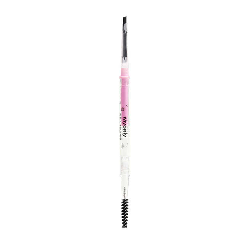 McAulier perfecto estado de ánimo de doble cabeza delgado lápiz de ceja triangular impermeable no se marea maquillaje de color de núcleo duro genuino image 5