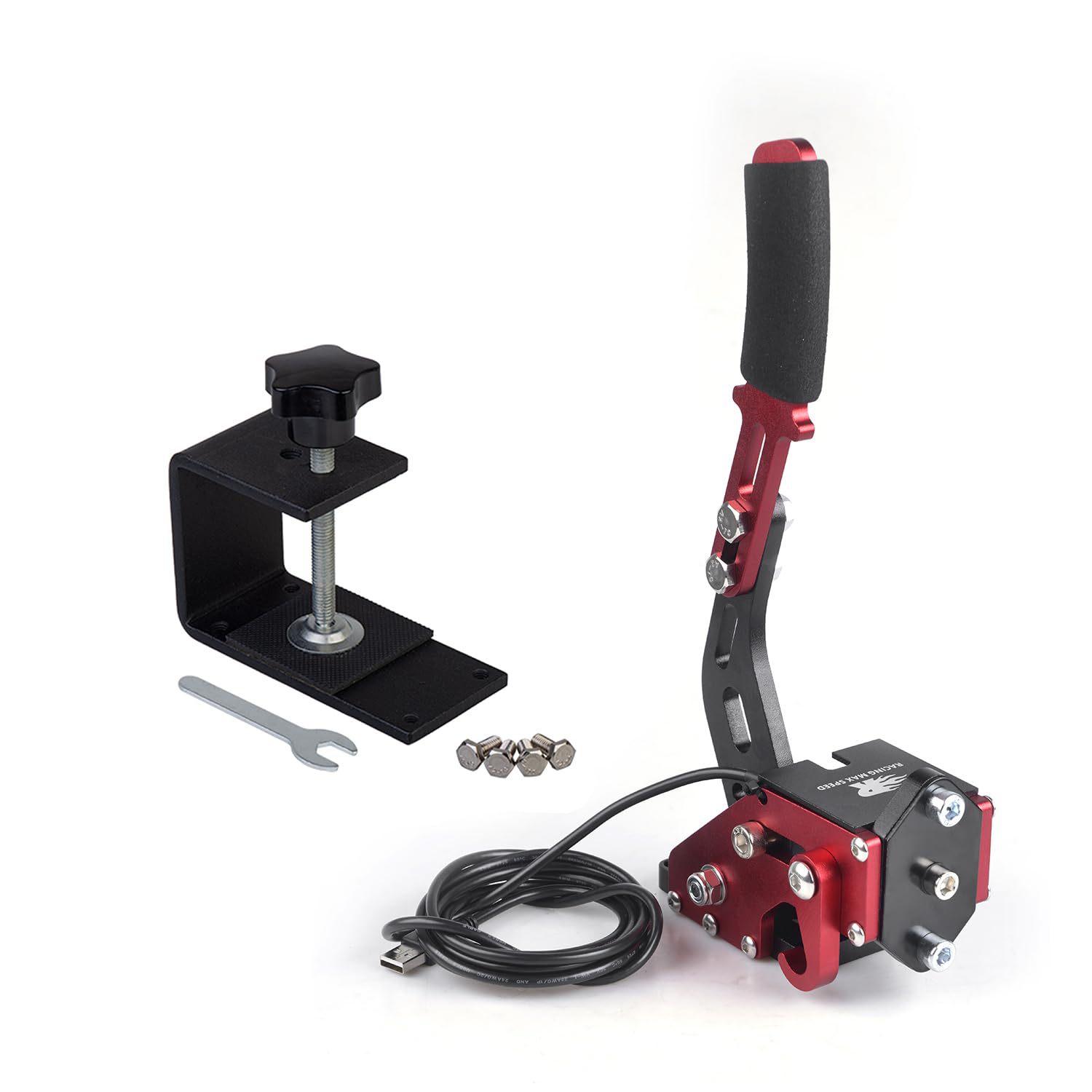 빨간 철제 클립