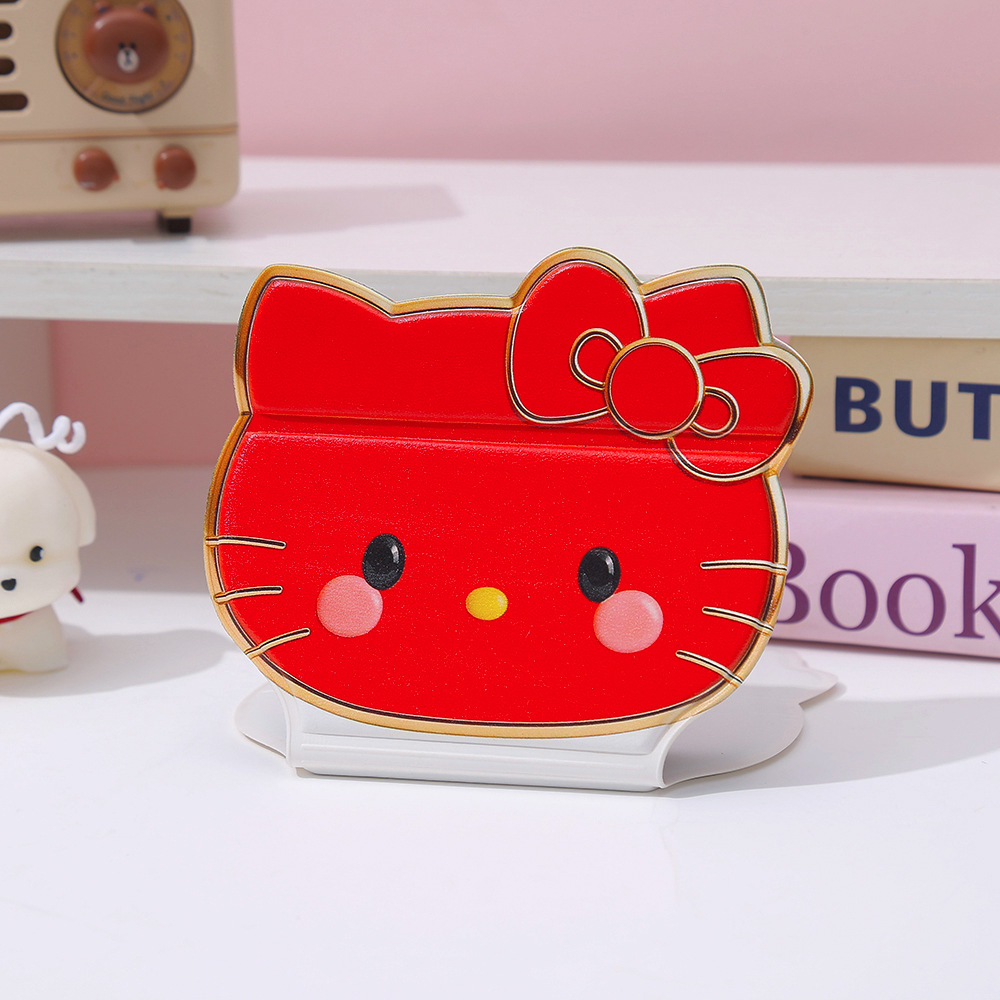 かわいい化粧鏡折り畳み小鏡旅行は学生寮用オフィスデスクトップ鏡化粧鏡を持ち歩いている