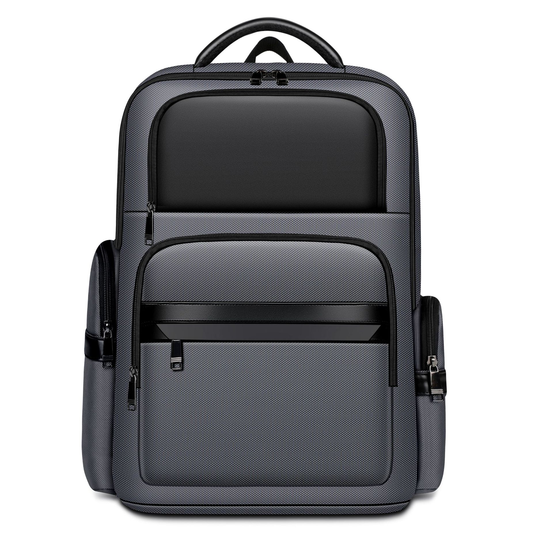 Commuter Backpack Nylon Laptop Bag Large Capacity Waterproof Men_voghion.com