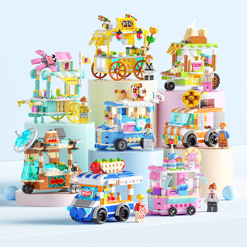 8613 street food [collection of 8 styles] individually packed in color boxes