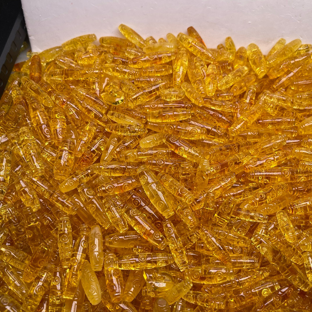 深圳松岗直销 天然琥珀蜜蜡 精美红回纹天竺颜色漂亮任意搭配完美