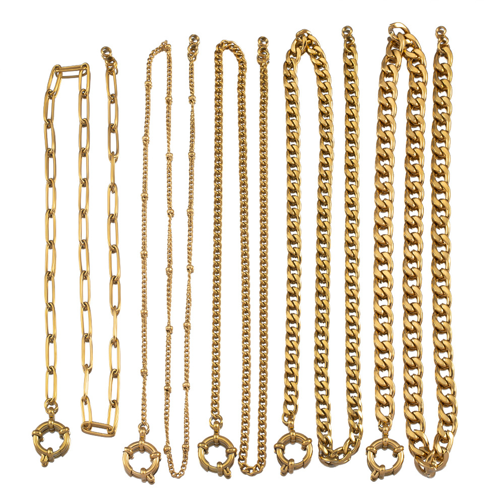 9g Weight 1 Piece 304 Stainless Steel Jewelry Accessories Chain
