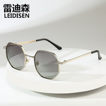 新款跨境经典多边形偏光太阳镜男女时尚墨镜 欧美复古眼镜2966