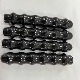 东莞直销多种规格PVC浸塑手柄套塑料保护套橡胶把手套表面处理