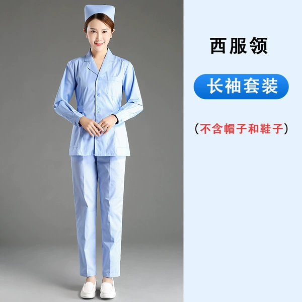 Blue long-sleeve, set