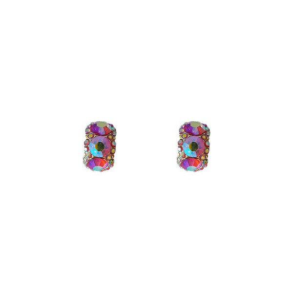 fuchsia cute fashionable universal earrings