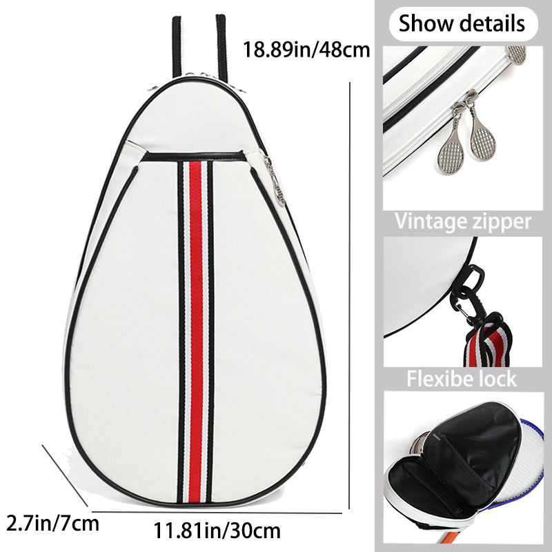 Bolsa de bádminton de mujer mejora el valor facial bolsa de raqueta bolsa de almacenamiento de hombro para hombres bolsa de tenis