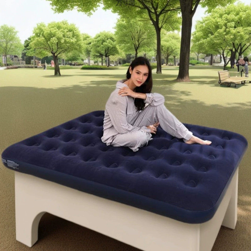 Надувной матрас на открытом воздухе портативный полевой кемпинг полы палатка надувная прокладка автоматическая домашняя надувная кровать для матраса