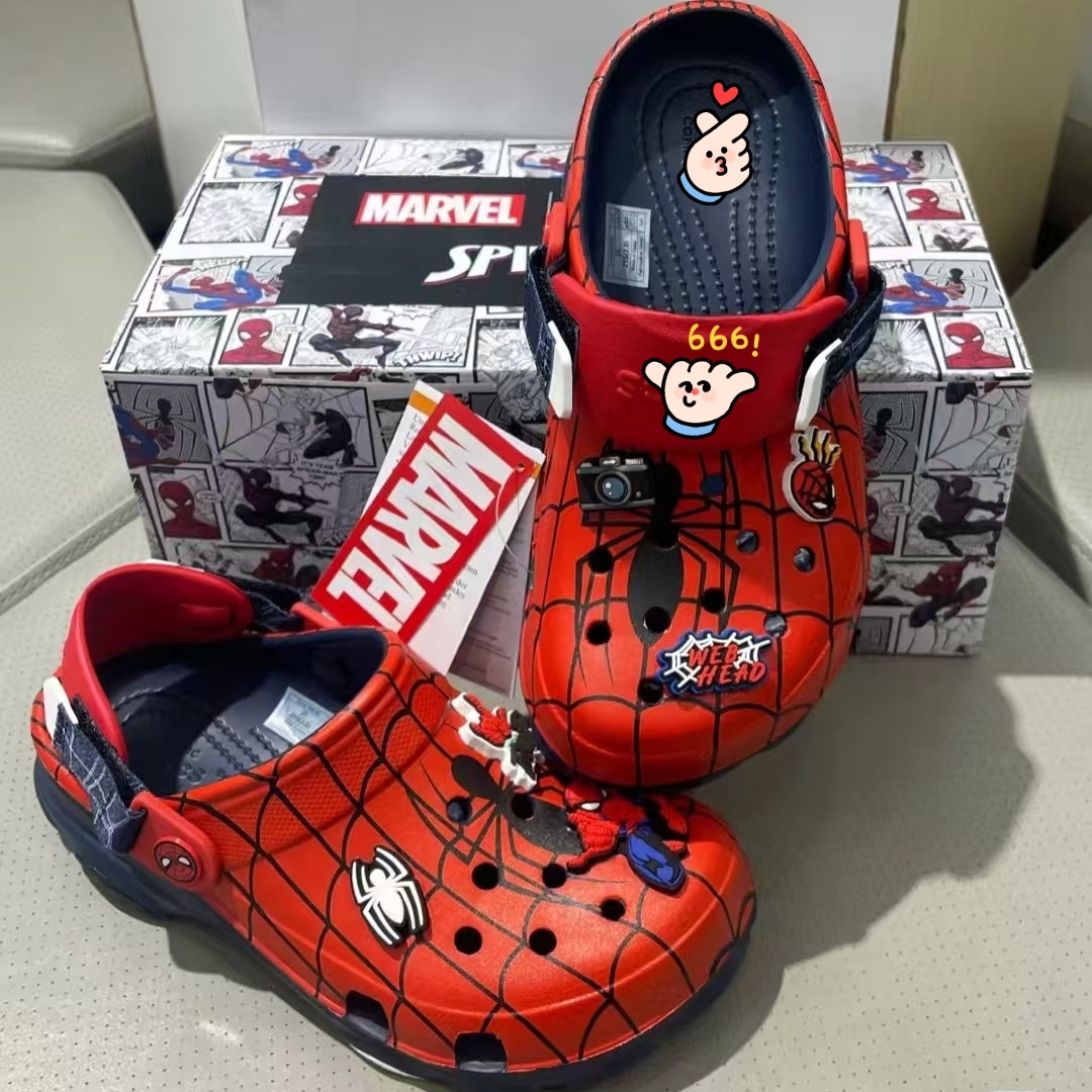 Spot Carroch verano Trin Spider-Man marca conjunta de moda casual confortable para usar sandalias guapo serie al por mayor