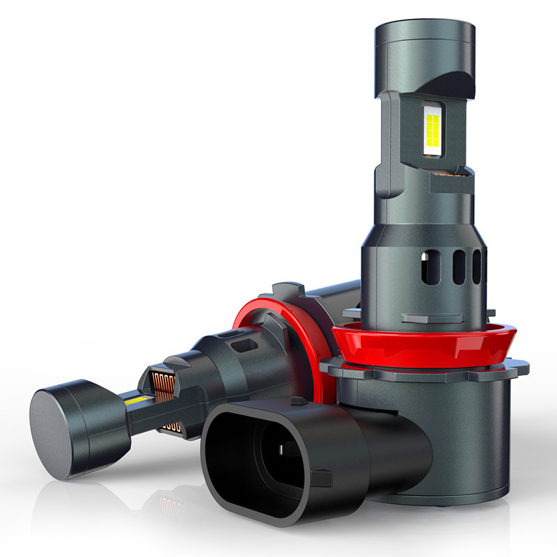 Nuevo tipo de alta potencia enchufable directo de alto brillo LED del faro de automóvil integrado de lámpara de automóvil instalado sin pérdida H4 / H7 / H11