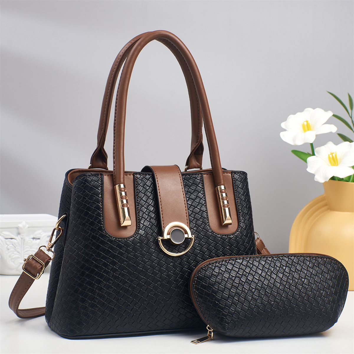 Versión coreana del bolso de mensajero para mujer de moda, bolso de mujer, bolso de hombro, bolso de mujer, temperamento de todo fósforo, nuevo bolso grande