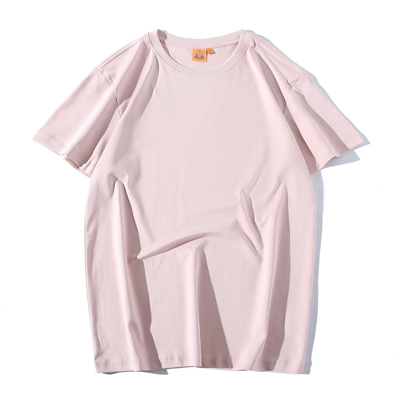 50 hombros, doble cara, antibacteriano, cuello redondo, manga corta, ropa de trabajo, camisa cultural, camiseta de algodón, logotipo personalizado