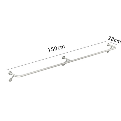 벽에서 긴 180cm 28cm V 자형