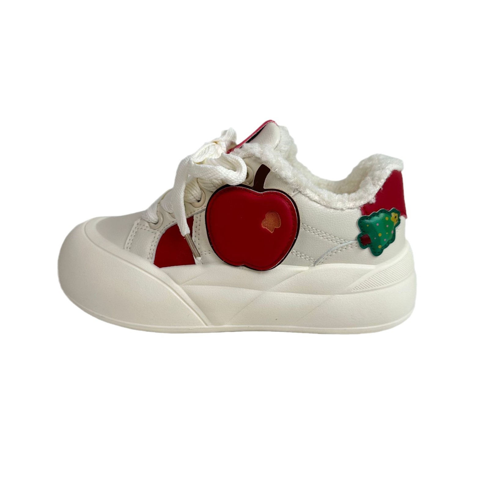 YUANBO2025 invierno más zapatos de lana para mujeres, zapatos de algodón de dibujos animados de estilo coreano, zapatos de mujer cálidos y gruesos image 6