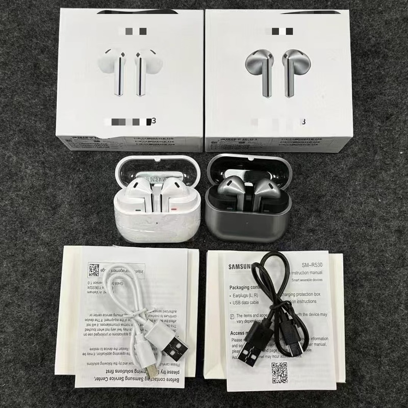 跨境爆款R530半入耳无线入耳式半入式蓝牙耳机适用GalaxyBuds3pro|undefined